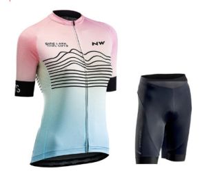 New NW Short Sleeve Cycling Suit Bicycle (Option: 3style-XS)